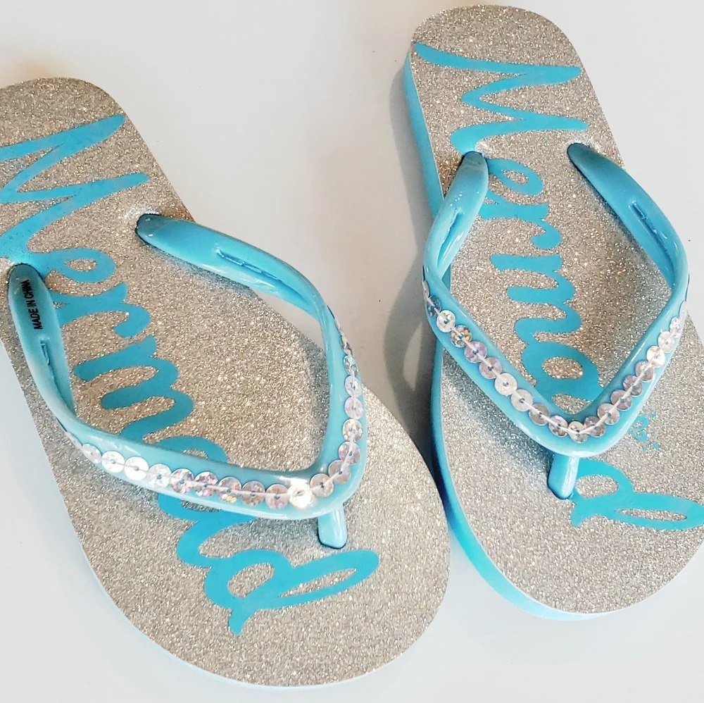 New! Justice Flip Flops